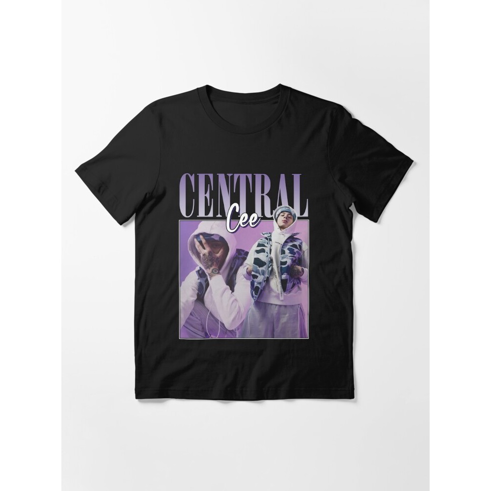 เสื้อยืดย้อนยุควินเทจ Central Cee