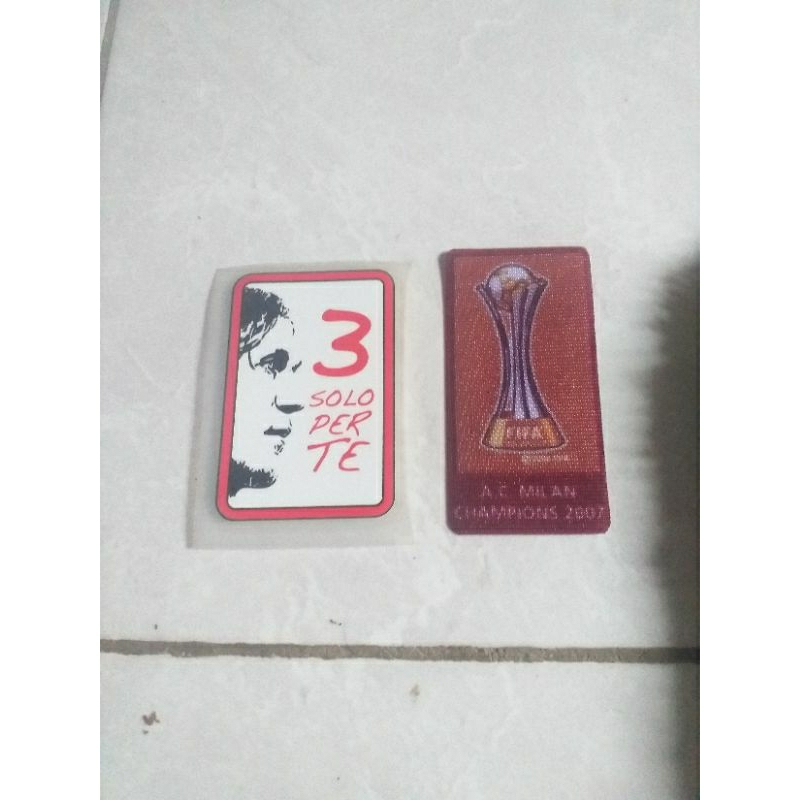 AC Milan Champions Patch 2007 Solo Per Te