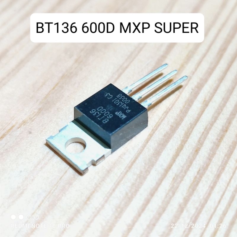 ทรานซิสเตอร์ TRIAC BT136-600E BT136 600E NXP