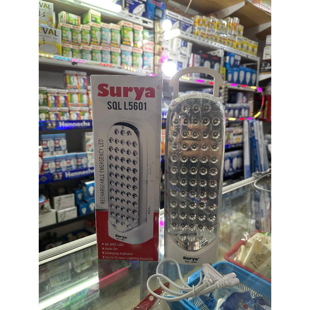 ไฟฉายพลังงานแสงอาทิตย์ + LED ฉุกเฉิน SQL L5601N ชาร์จใหม่ได้