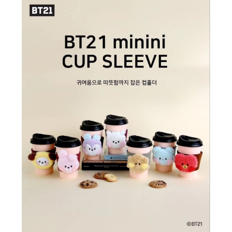 [READY] BT21 CUP SLEEVE (READ DESCRIPTION)