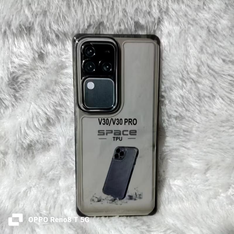 เคสใสสีดํา VIVO V3O, V3O PRO SILICONE SPACE TPU