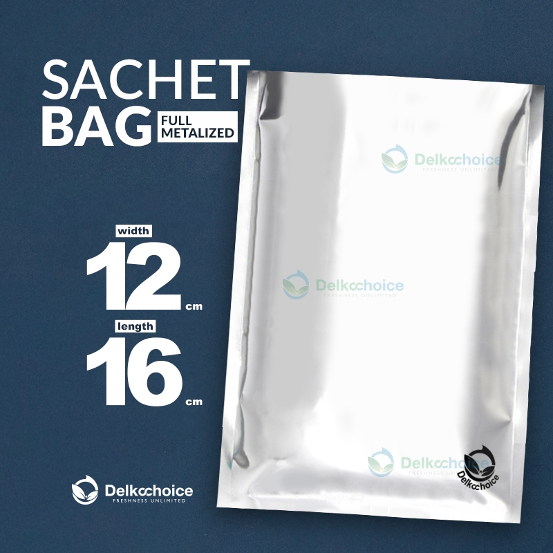 SACHET PACKAGING (12 X 16) แทนการฟอยล์อลูมิเนียม 100 ชิ้น ซอง