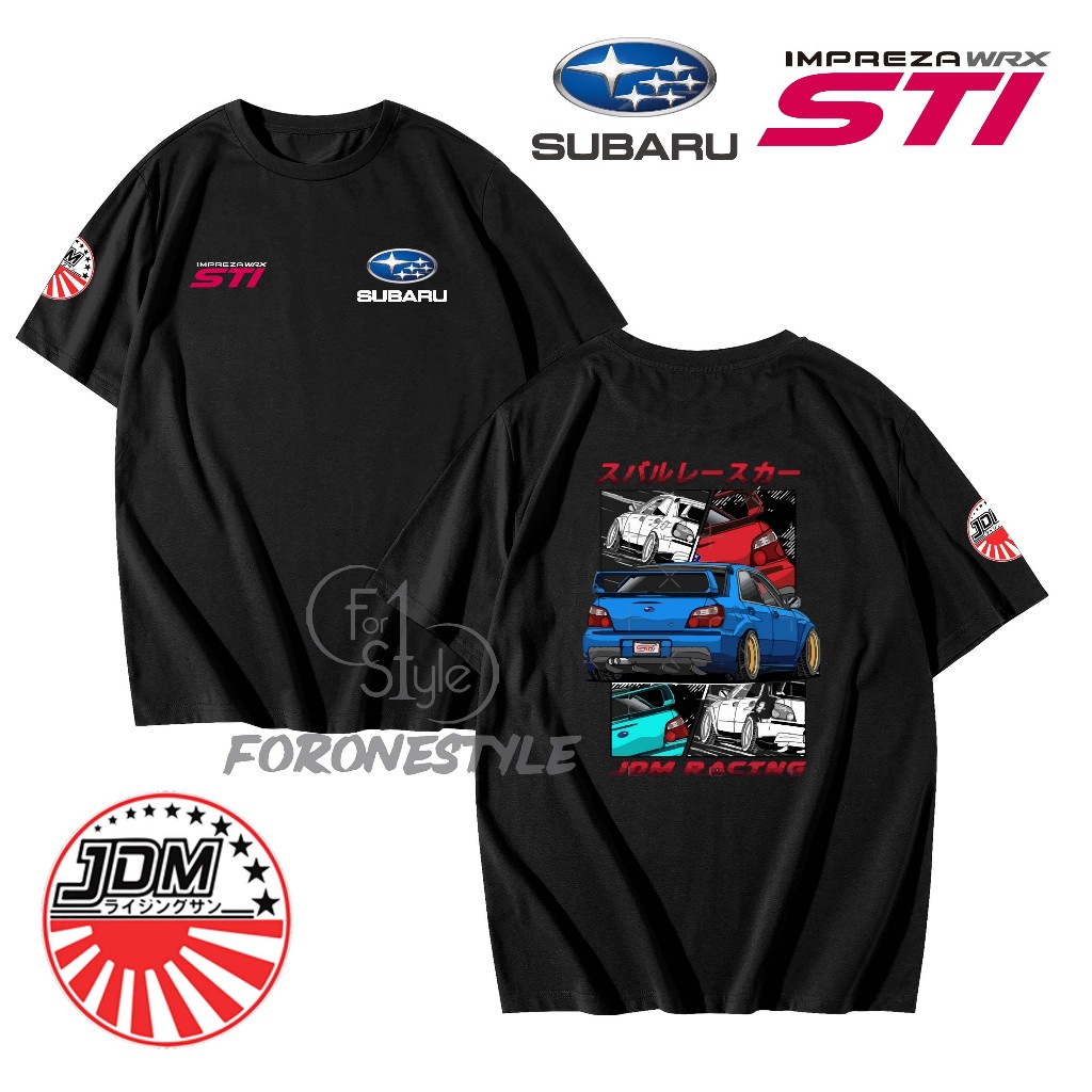เสื้อยืด KAOS SUBARU IMPREZA WRX STI - KAOS SUBARU IMPREZA WRX STI - BAJU SUBARU IMPREZA