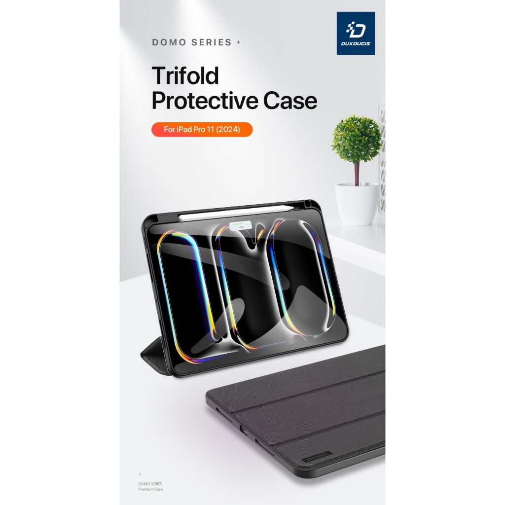 เคส IPAD PRO 11 2024 ฝาครอบ DOMO DUX DUCIS