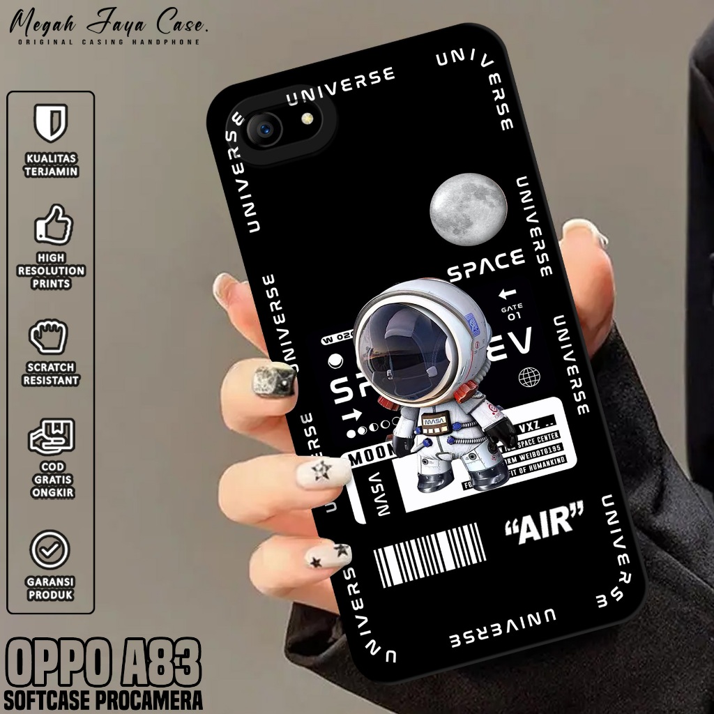 เคสโทรศัพท์ HP Oppo A83 - Oppo A83 Softcase PLNT Motif - เคส Oppo A83 - ซิลิโคนโทรศัพท์ Oppo A83 - ต