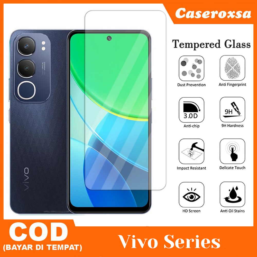กระจกนิรภัย Vivo Y03 Y03T T1 5G Y02 Y02A Y02T Y29 Y35 Y36 Y50 Y55 Y75 Y91 Y91C Y93 Y95 V19 V20 SE V2