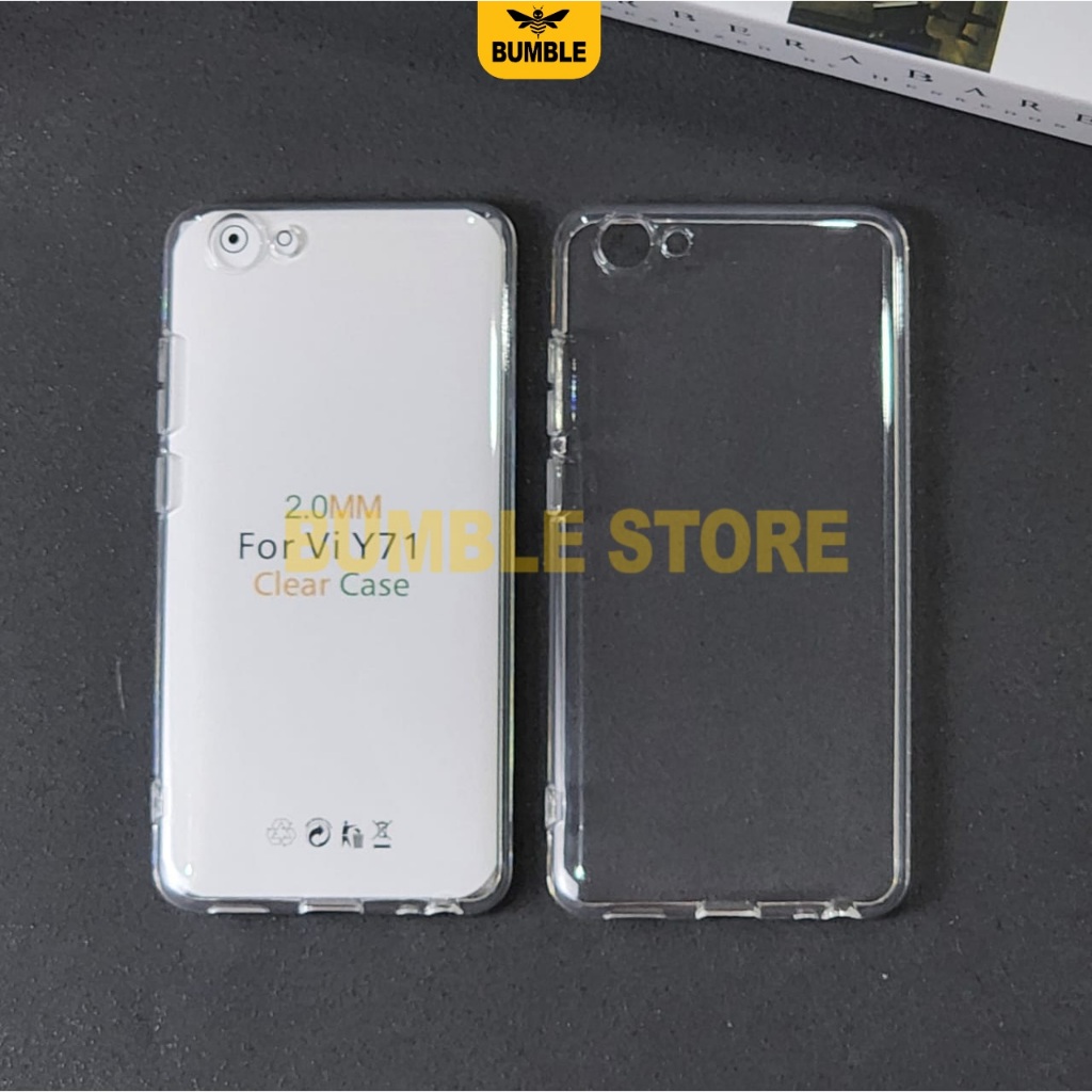 Bumble - Vivo Y71 Softcase Clear Case 2.0mm Case Vivo Y71