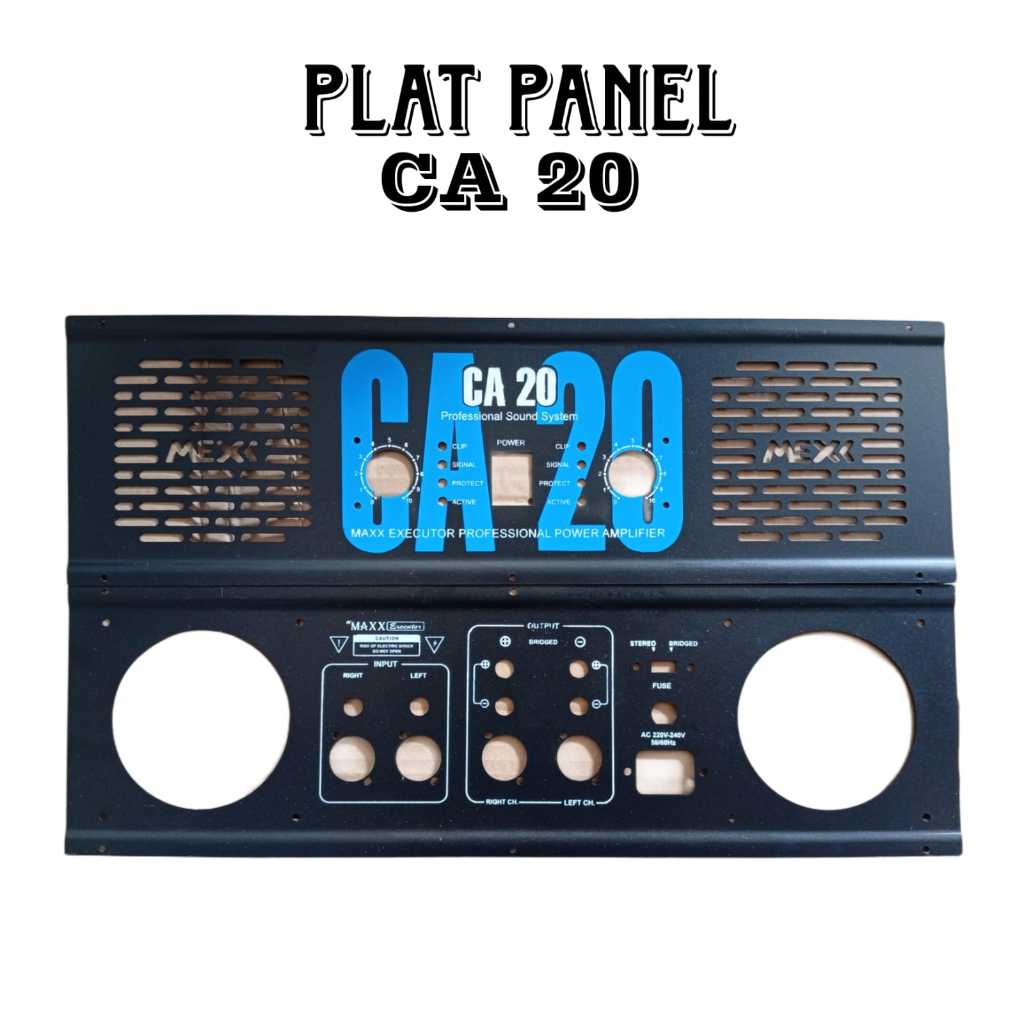 PANEL BOX PLATE CA 10 CA 18 CA 20 และ PANEL BOX PLATE CA 30