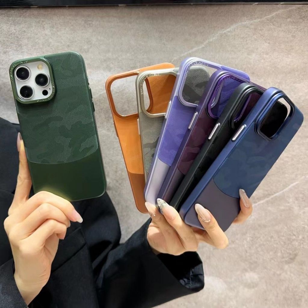 เคสโลหะสําหรับ Iphone 11 12 13 14 15 Pro Max Samsung S23 S24 Ultra FJ42