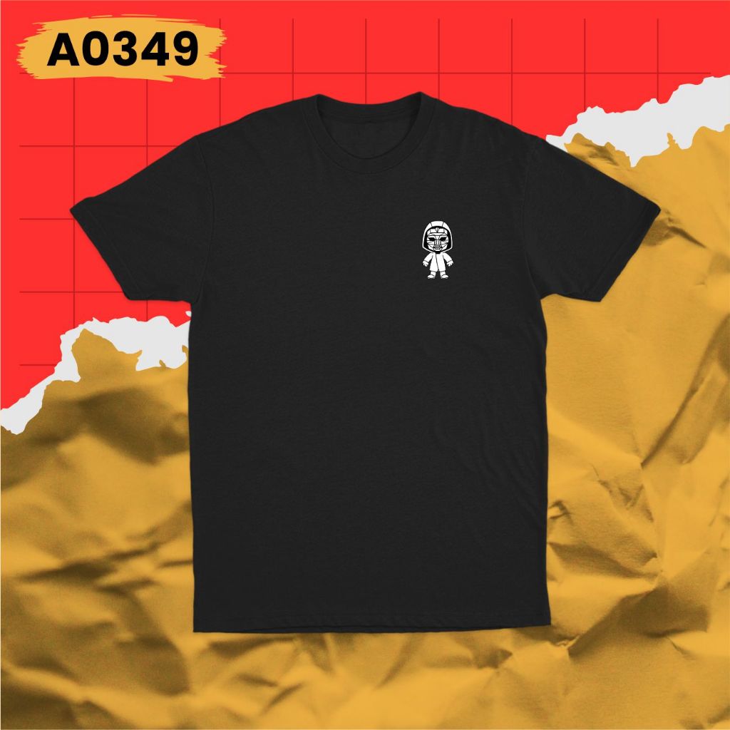 เสื้อยืด Squid Mini Front Man Logo Series A0349