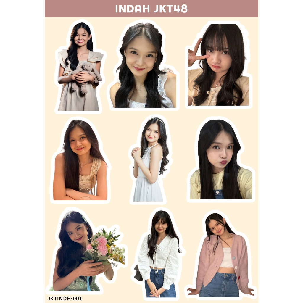 BEAUTIFUL JKT 48 สติ๊กเกอร์ I JKT 48 สติ๊กเกอร์ I JKT 48 ใหม่ยุคสวย JKT48 สติ๊กเกอร์ I JKT48 HOLOGRA