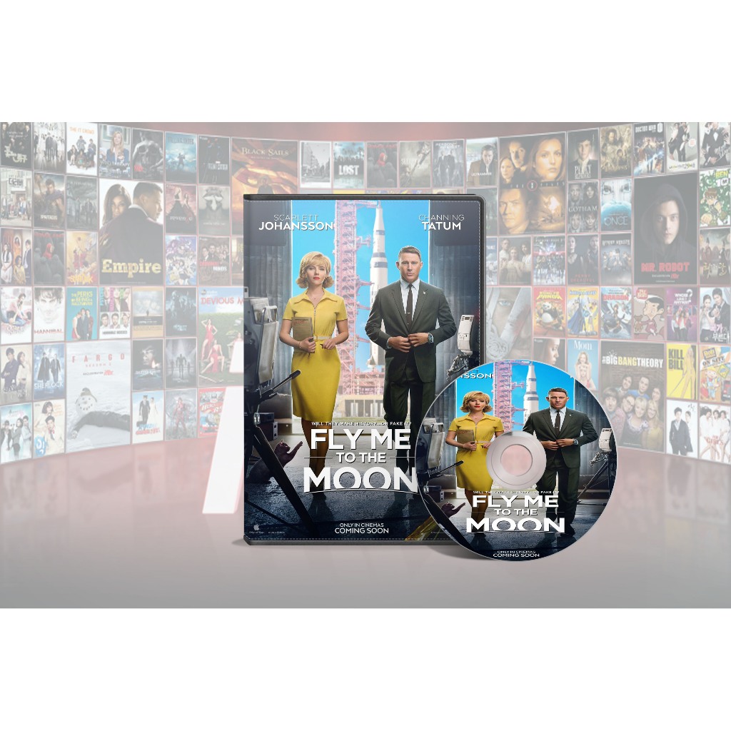 Dvd Film Fly Me To The Moon (2024)
