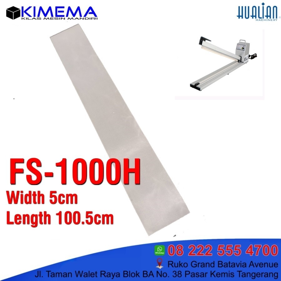 MESIN FS-1000H ผ้าฐานที่นอนเทฟลอน FS-1000 Press Machine / Hand Sealer 100cm