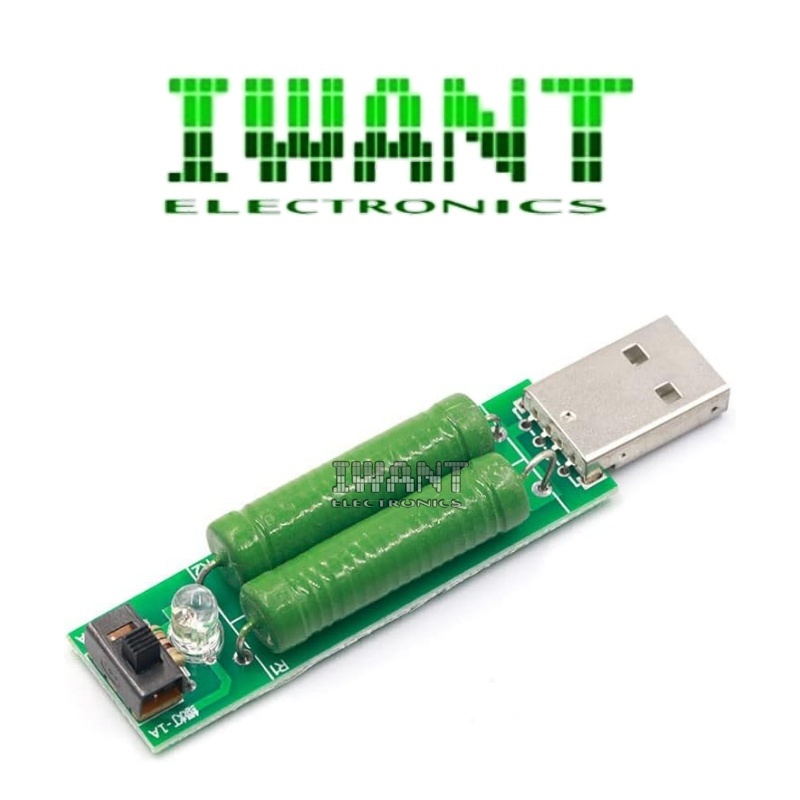 Usb DUMMY LOAD 1A 2A Smoother USB DRAINER DUMMY LOAD 1A 2A TESTER CHARGER POWERBANK CURRENT