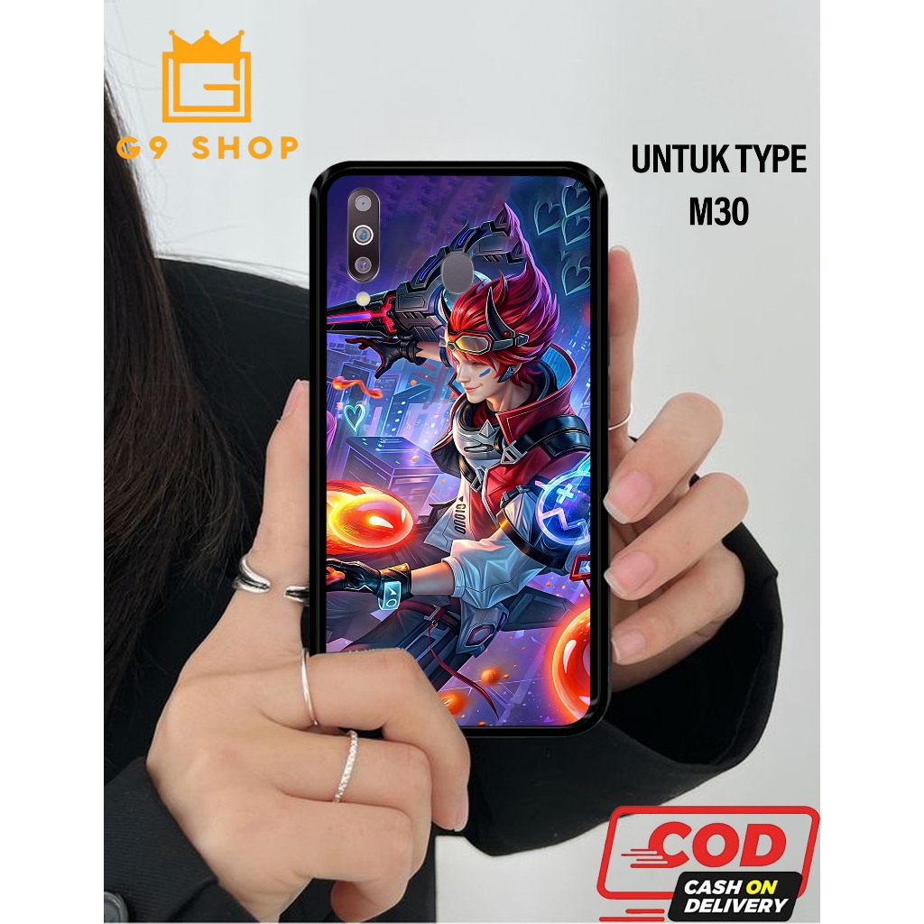 [gnine_case]เคส samsung m30-case Glossy-Protective )case(ml)softcase hp-case hp-casing hp-silikon-so