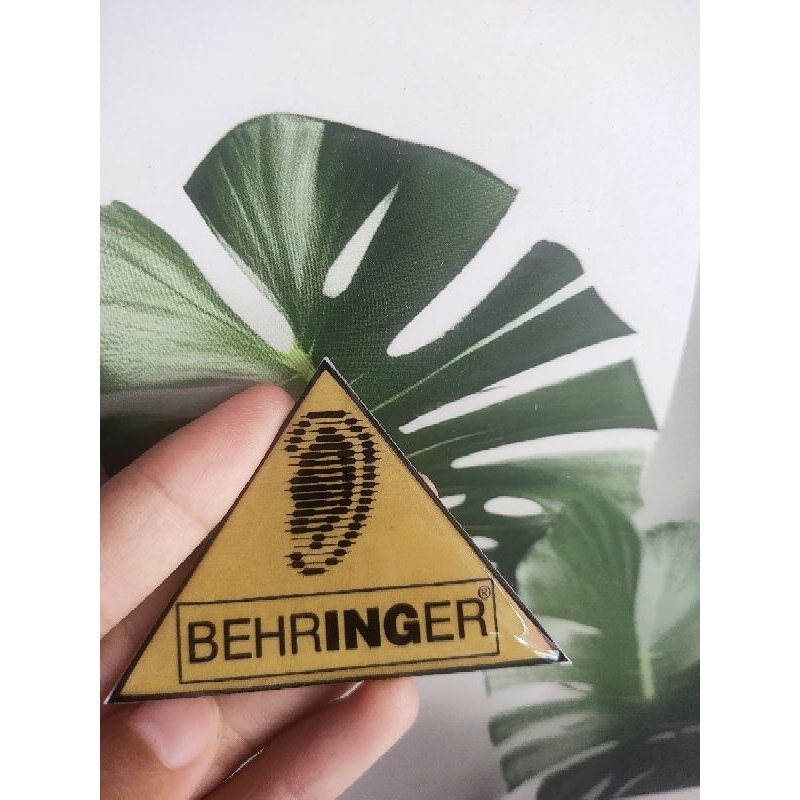 [READY] ฉลาก BEHRINGER ใหม่ โลโก้ BEHRINGER สติ๊กเกอร์ BEHRINGER RAISED