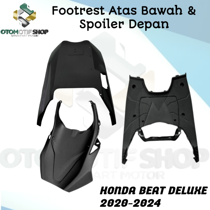 Footrest Deck Underสปอยเลอร์ Honda Beat Deluxe K1A (3 ชิ้น) / Upper Footrest + Accu / Lower Front Pa