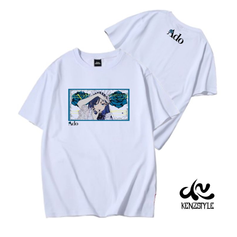 Ado Utaite Jpop Jrock เพลง Ost อะนิเมะญี่ปุ่น Ado เสื้อยืด Kenzstyle