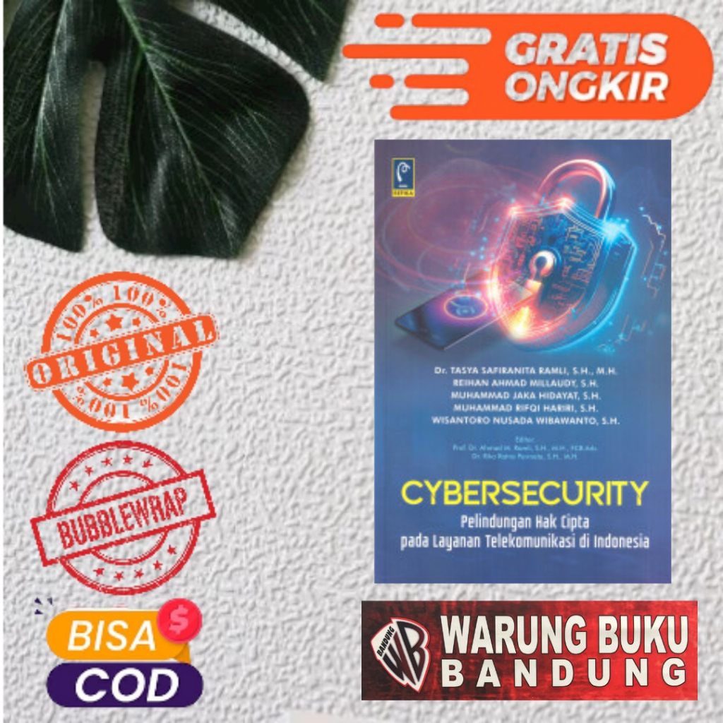CYBER SECURITY BOOK PROTECTS CREATION RIGHTS IN TELECOMUNICATION SERVICE INDONESIA - ดร. TASY SAFFAR