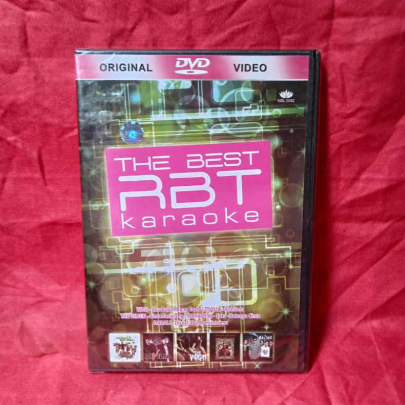 DVD The Best RBT Karaoke สภาพใหม่