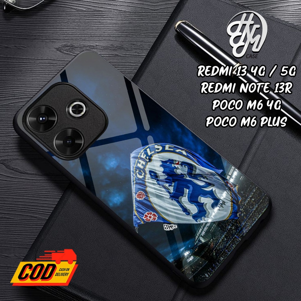 Redmi 13 4G/5G / NOTE 13R / Poco M6 4G / M6 PLus เคสโทรศัพท์ล่าสุด - เคสแฟชั่น Club Bola Case Hardca