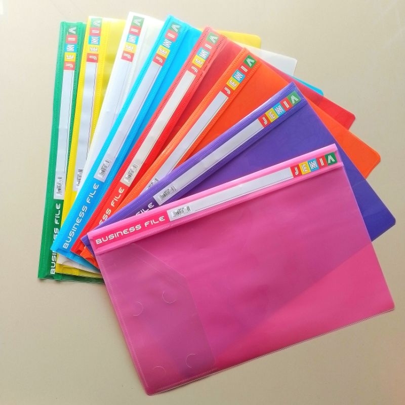 Jenia Business File Business Folder Size [A4] & [ F4 ] (แพ็ค) RB9