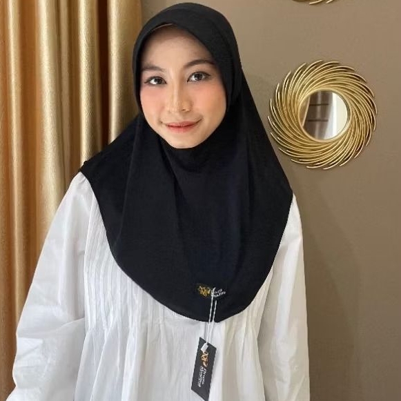 DM - ฮิญาบ Size S divera มุสลิม matt jersey Bergo yoga Instant Foam สบาย Casual Long Simple Muslimic