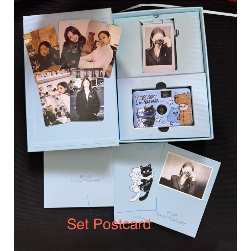 Jennie WEVERSE MEMBERSHIP KIT ชุดเพลาอย่างเป็นทางการ