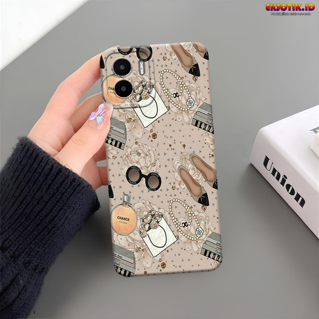 เคส Redmi A1/ A2 - เคส Redmi A1/ A2 - เคสแฟชั่น - Redmi A1/ A2 Silicone - Cool and Cute Motif - เคส 