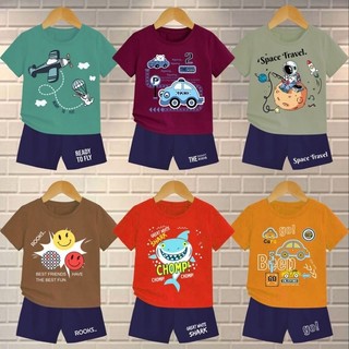 baju setelan anak-anak PAKET HEMAT 6 setel/ 6set usia 0-4 tahun