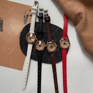 DGC W351 Jam Tangan Quartz Wanita Polos Strap PU Casual Analog Fashion Wanita Watch Ins Korea Retro Simple COD