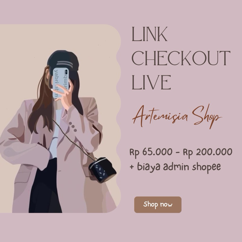 CO Live Link Rp. 65,000 - รป. 200,000 (+ Shopee Admin Fee)