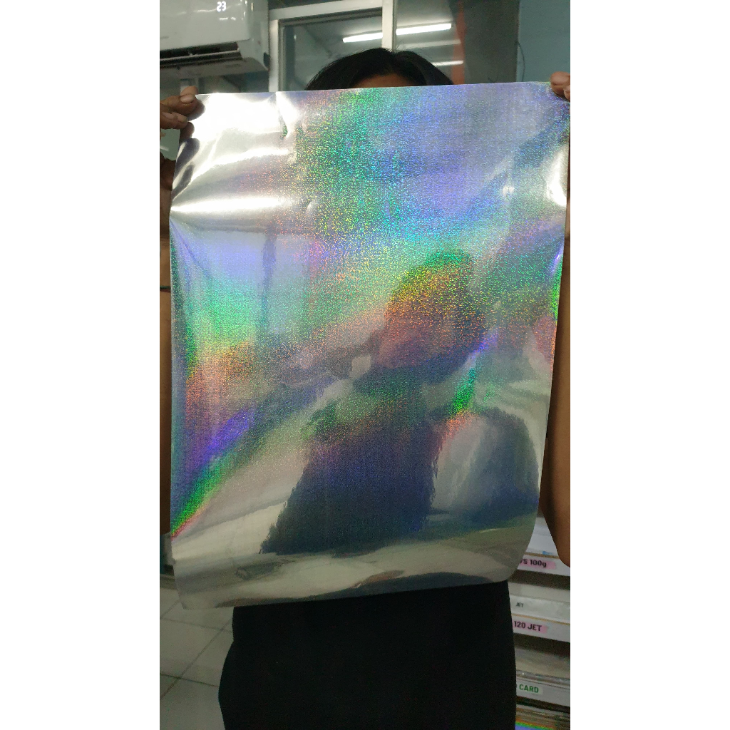 READY HOLOGRAM / RAINBOW GLITTER STICKER MATERIAL