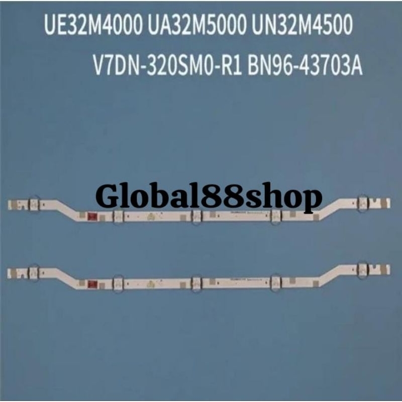 CAHAYA SAMSUNG 32 INC LED TV BACKLIGHT UA 32J4005 UA 32J4003 UA 32 J 4005 32 J 4003 BL 32IN 5K 3V LI