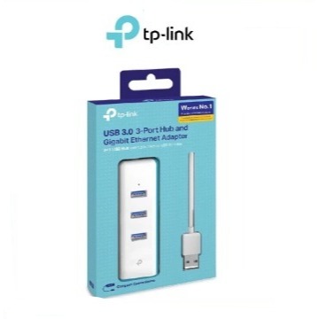 TP-LINK UE330 อะแดปเตอร์อีเธอร์เน็ต 3 พอร์ต USB HUB 3.0 Gigabit