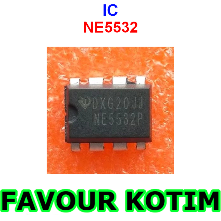 IC NE 5532 NE5532 NE5532P NE5532A SA5532 SA5532A DIP OPERATIONAL AMPLIFIERS FVKOTIM