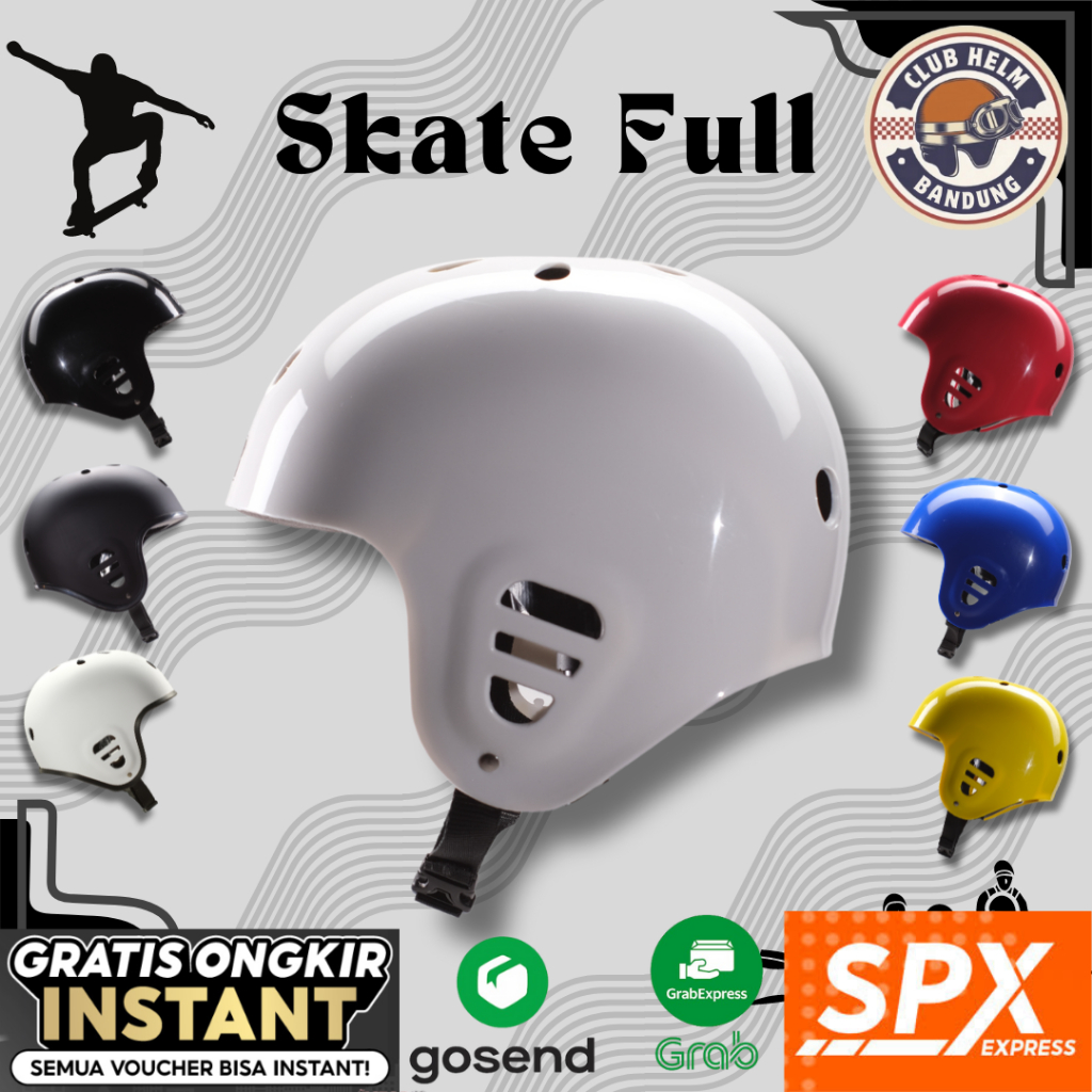 Genio BMX จักรยานหมวกกันน็อคสเก็ตเต็ม Arung Jerm Out Bound ATV Flying Fox Skate Board ล่องแก่ง - ทันที