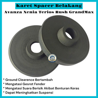 Karet Spacer Per Keong Belakang Avanza Xenia Terios Rush Grand Max Set Kanan Kiri