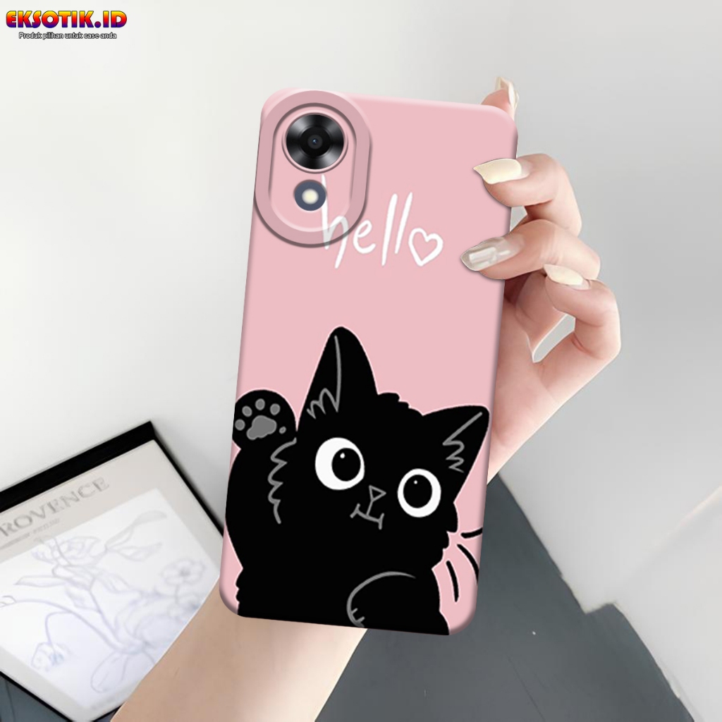 เคสOppo A17k - เคสOppo A17k - เคสแฟชั่น - Oppo A17k Silicone - Cool and Cute Motifs - เคสOppo A17k -