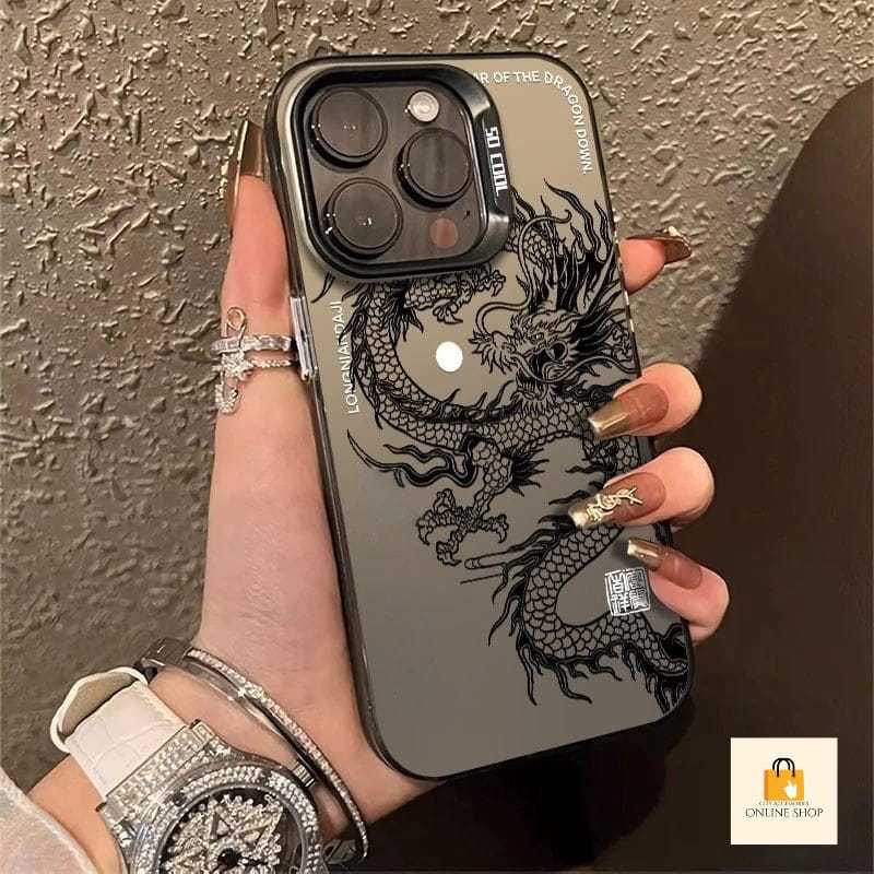 LL89 กรณีพรีเมี่ยม Hp มังกรนาคสําหรับOppo A6C A6 A6X A6 PRO A5 PRO A5X A5i A60 A3X A3 Pro A7 A5S A37