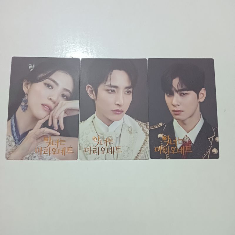 Photocard HAN SO HEE LEE SOO HYUK CHA EUNWOO