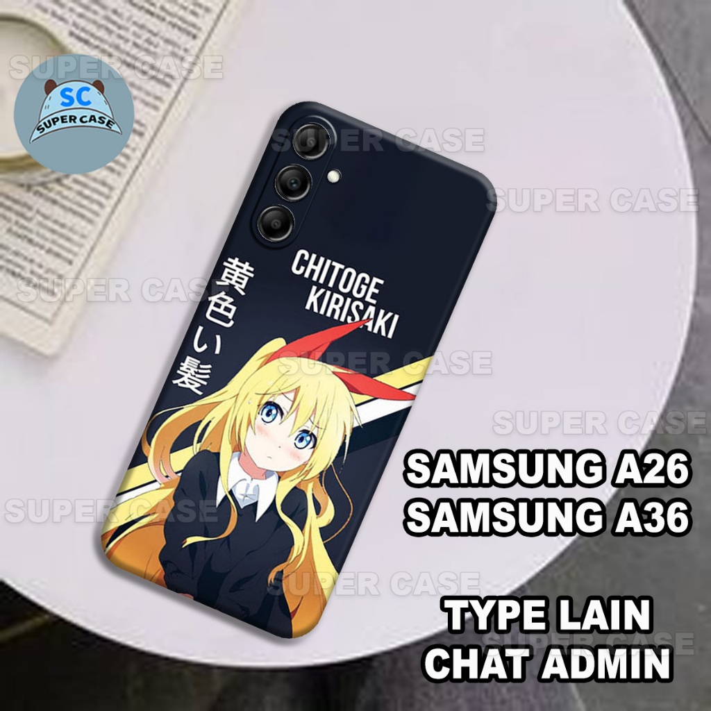 (Q5) เคส HP รุ่นล่าสุดสําหรับ SAMSUNG A26/ SAMSUNG A36 | สาว MOTIF | ปลอกกล้อง SOFTCASE Pro
