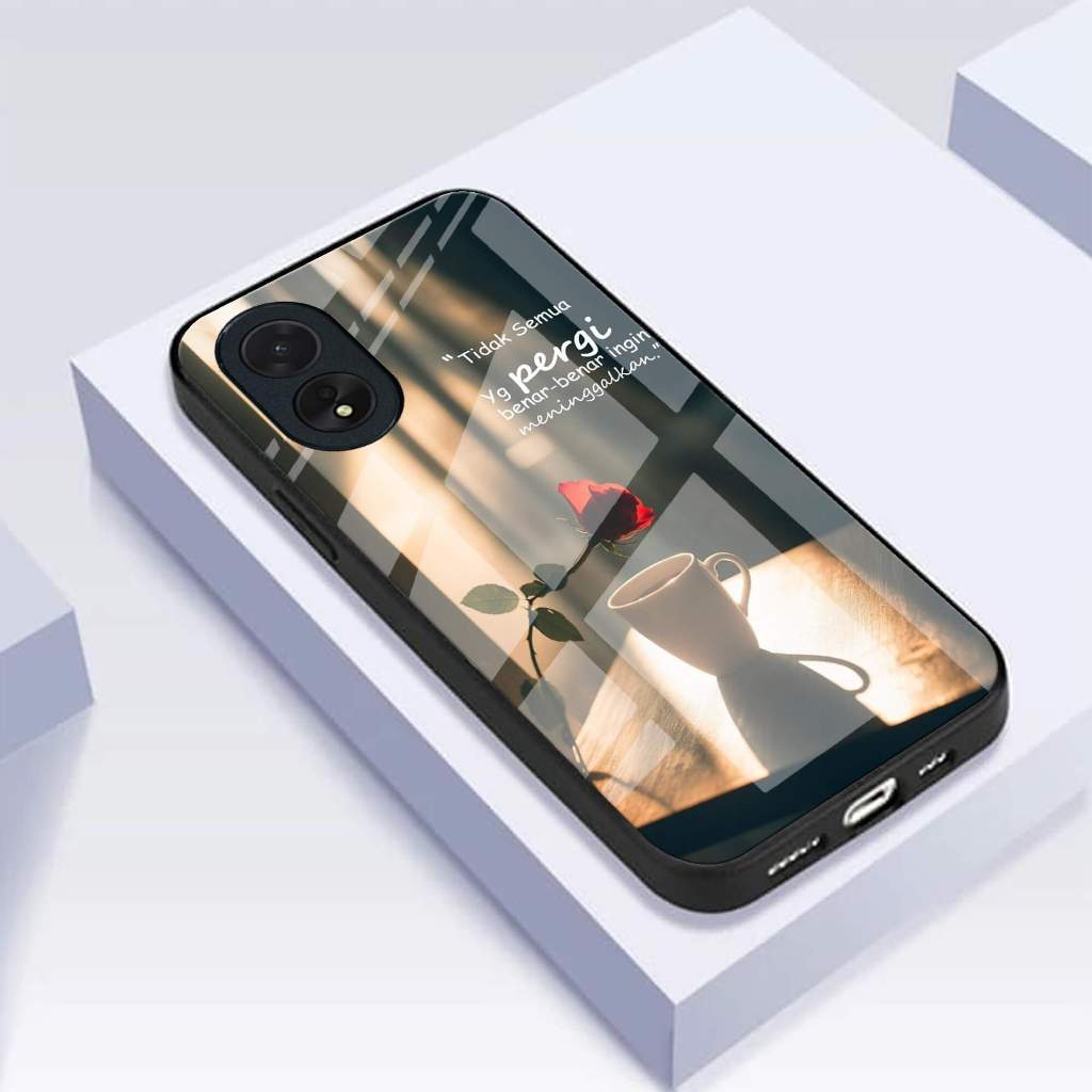 (J101) Softcase Glass OPPO A15 A1K A31 A8 A37 A39 A57 A3S A5 A9 A52 A92 A72 A53 A5S A12 A7 A11K A71 