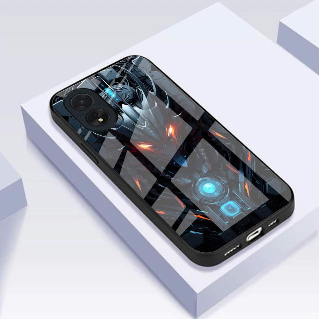(J102) Softcase Glass OPPO A15 A1K A31 A8 A37 A39 A57 A3S A5 A9 A52 A92 A72 A53 A5S A12 A7 A11K A71 