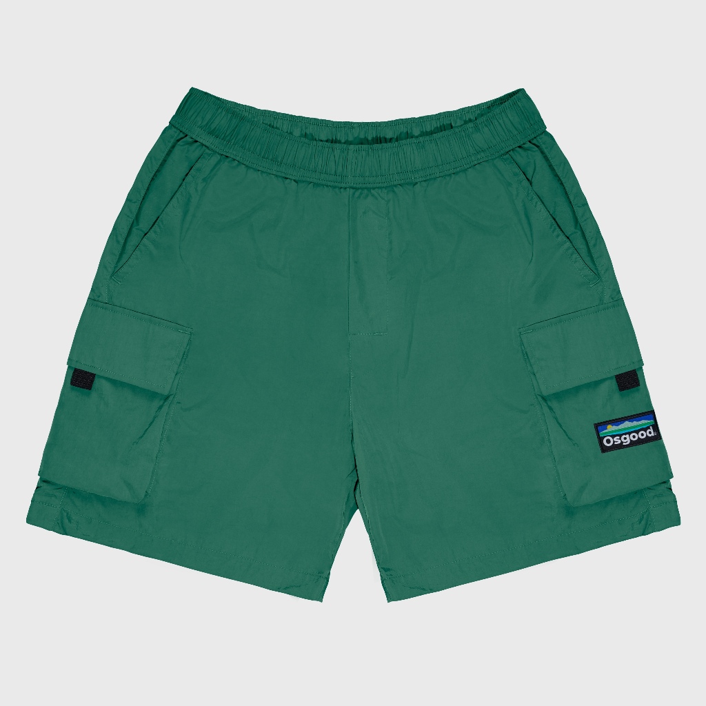 Osgood - Cargo Boardshort Pants - สีเขียวขวด