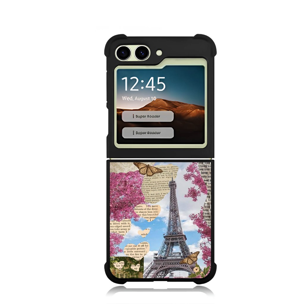 เคสโทรศัพท์ Samsung Galaxy Series Z FLIP 6 5 4 3 โทรศัพท์แบบกําหนดเอง Softcase We Were Stay In Paris