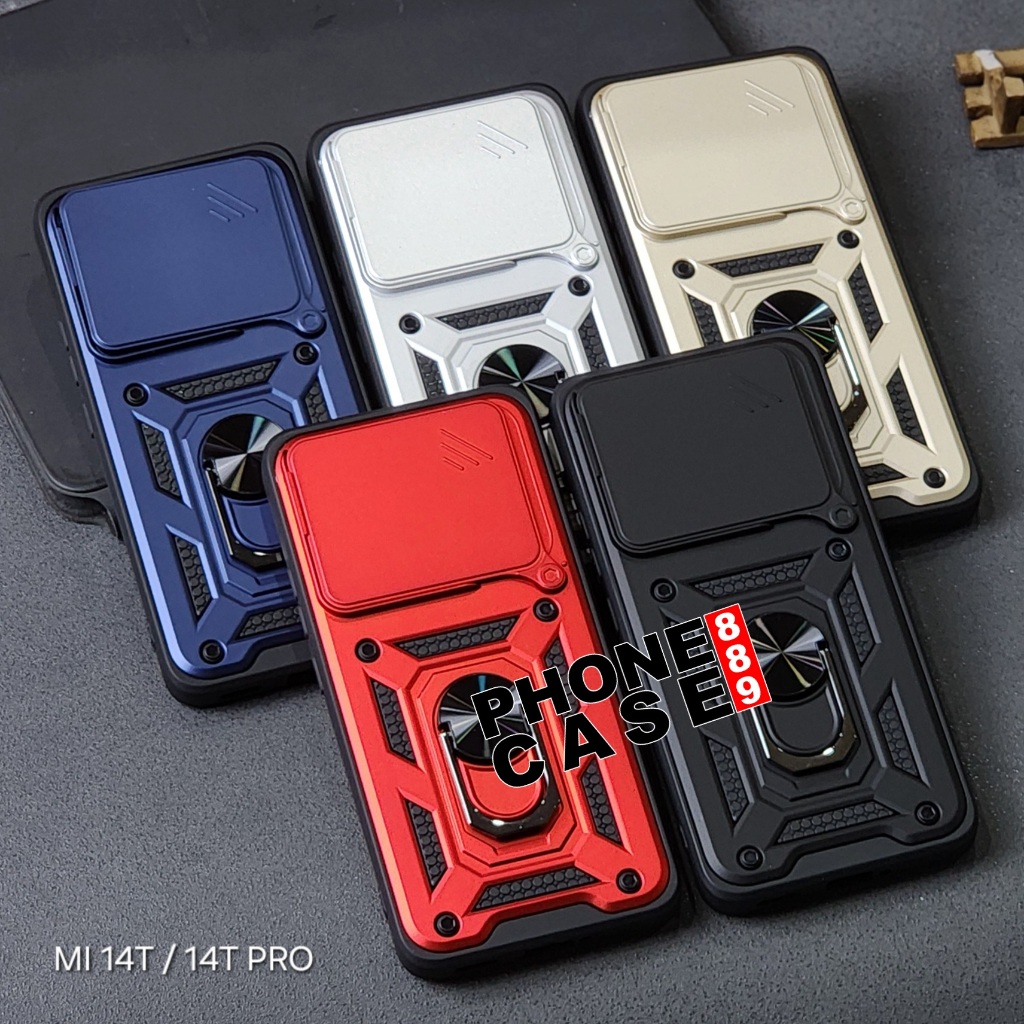 CASE XIAOMI 14T XIAOMI 14T PRO CASE ROBOT CASE TRANSFORMER SLIDE RING CASE XIAOMI 14T XIAOMI 14T PRO