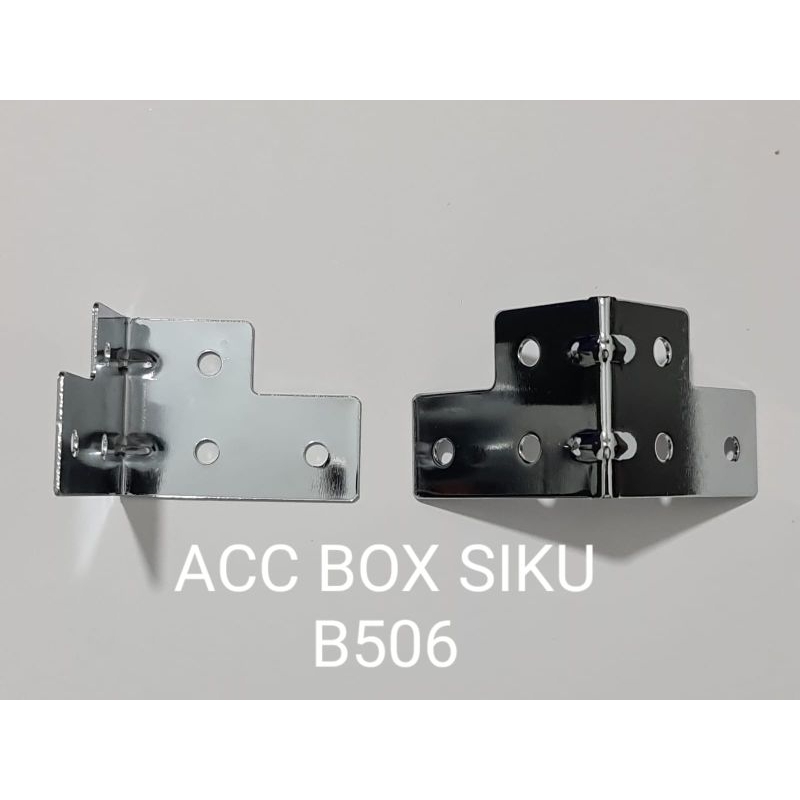 ACC SIKU BOX AUDIO F001, B506, ET35 สีเงินโครเมียมลําโพงผสมอุปกรณ์เสริมกระเป๋าเดินทาง