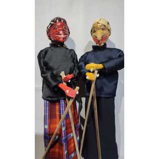 Wayang Golek Si cepot dan Si petruk / Dewala 2 PCS